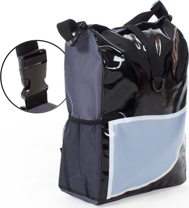 Immagine prodotto tectake Borsa da bicicletta idrorepellente (21 l)