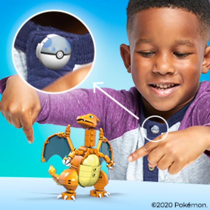 Actual product image Mega Construx Pokemon building set - Glurak