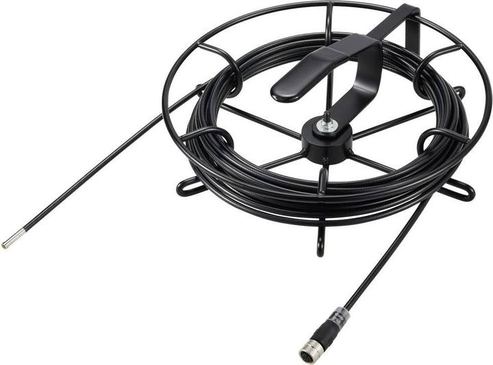 Voltcraft 1000T 10m spool (LF) endoscope probe Probe-Ø 5.5 mm 10 m LED illumination