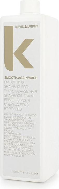 Kevin Murphy Anti-Frizz Shampoo für dickes und widerspenstiges Haar Smooth Again Wash - 1 L (1000 ml, Flüssiges Shampoo)