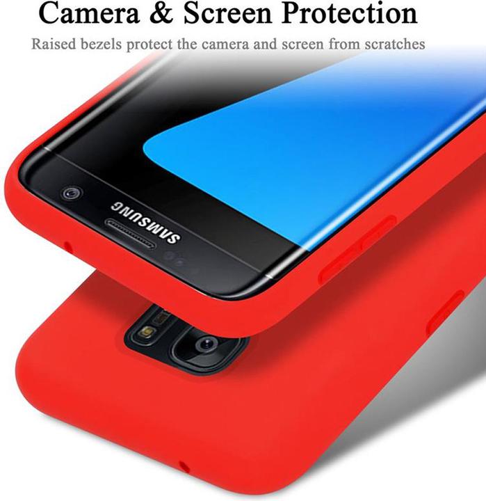 Immagine prodotto Cadorabo Copertura della cassa del silicone liquido TPU (Samsung Galaxy S7 Edge)