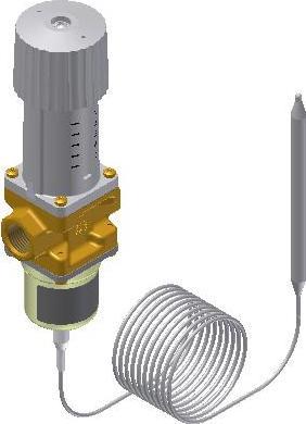 Actual product image Danfoss AVTA 15 termostatisk valve 1/2" 10-80