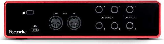 Image du produit Focusrite Scarlett 4i4 3ème gène (USB)
