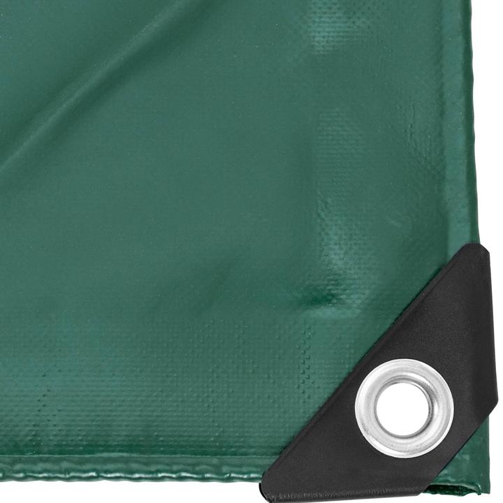 Actual product image Wiesenfield Tarpaulin - with eyelets - 500 x 400 cm - PVC - 650 g/m² (500 x 400 cm)
