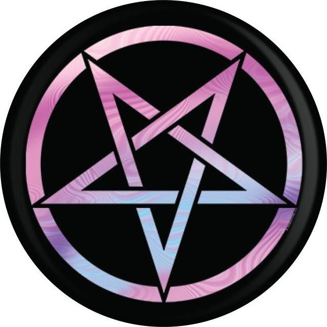 Grindstore Pentagramm Abzeichen Goth Blech