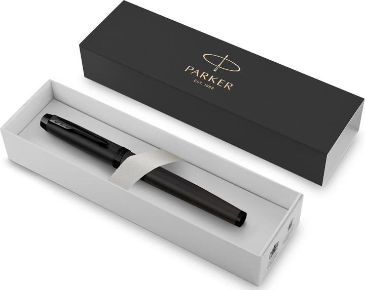 Actual product image Parker Fountain pen IM Achromatic, F, matt black (Black matte, 1 x)