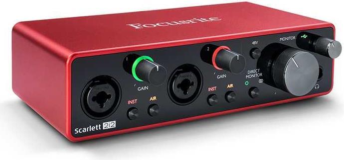 Produktbild Focusrite Scarlett 2i2 3rd Gen (USB)