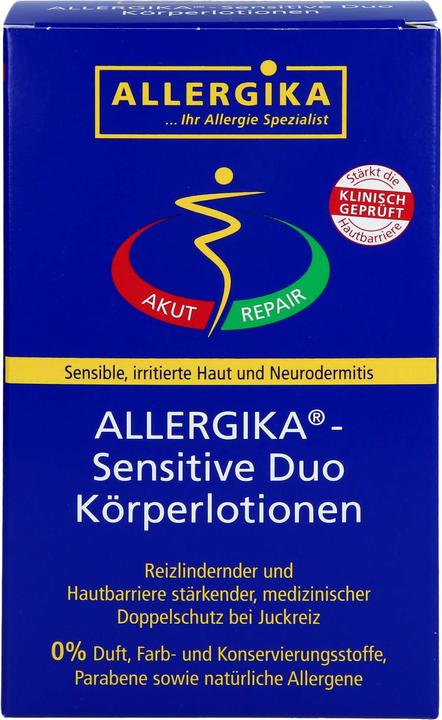Allergika Sensitive Duo, 2X200 ml LOT (Körpermilch, 200 ml)
