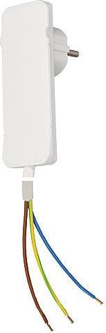Actual product image EGB Connection cable with flat plug 3x1.5 white 1.5m (1.50 m)