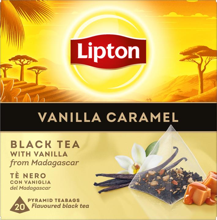 Immagine prodotto Lipton Tè nero "Vaniglia e caramello (34 g)