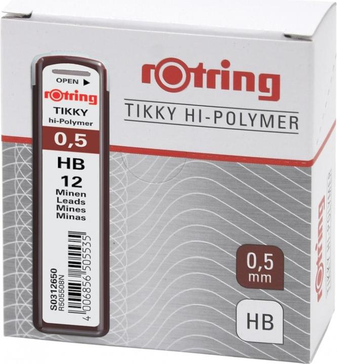 Image du produit Rotring Tikky (Recharger, Noir, 0.50 mm)