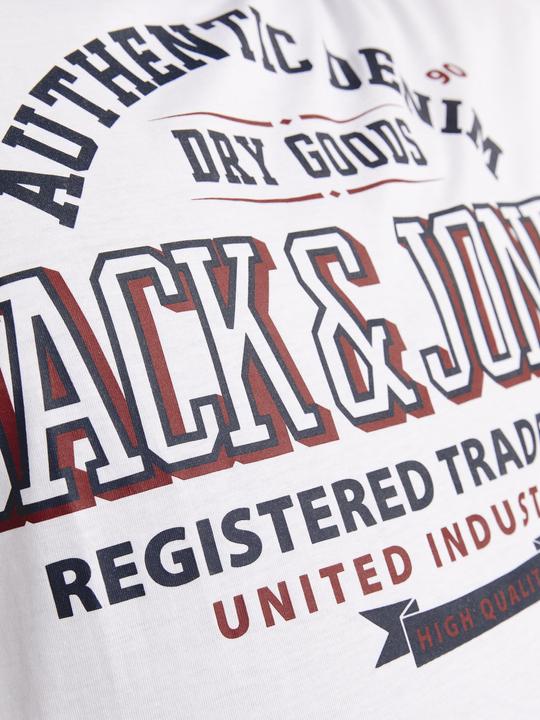 Image du produit Jack & Jones Jjelogo Tee Ss O-Neck 2 Col Aw24 S Pls (6XL)