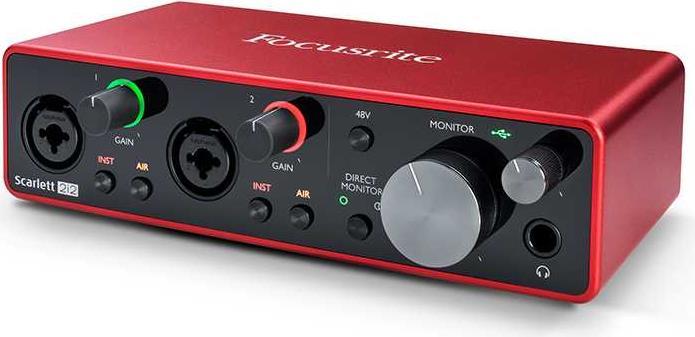 Focusrite Scarlett 2i2 Studio Pack 3rd Gen (USB)