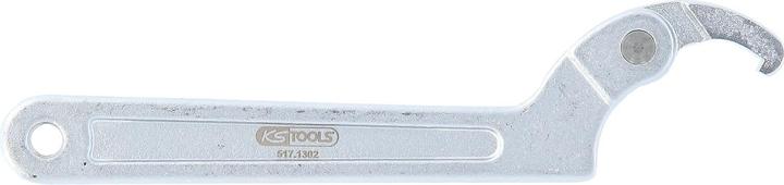 Produktbild KS Tools Gelenk-Hakenschlüssel mit Nase (50 mm, 19 mm, 40 mm, 35 mm, 42 mm, 27 mm, 48 mm, 28 mm, 39 mm, 23 mm, 43 mm, 22 mm, 30 mm, 24 mm, 41 mm, 29 mm, 45 mm, 33 mm, 25 mm, 32 mm, 46 mm, 34 mm, 21 mm, 38 mm, 47 mm, 44 mm, 36 mm, 31 mm, 49 mm, 37 mm, 20 mm, 26 mm)