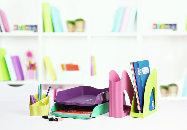 Immagine prodotto Han Portamatite Re-X-LOOP, giallo 4 scomparti, 100% eco-plastica riciclata