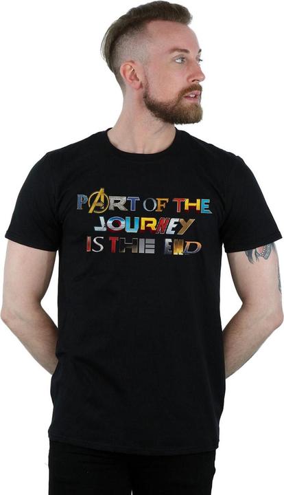 Actual product image Mens Avengers Endgame Part Of The Journey T-Shirt (S)