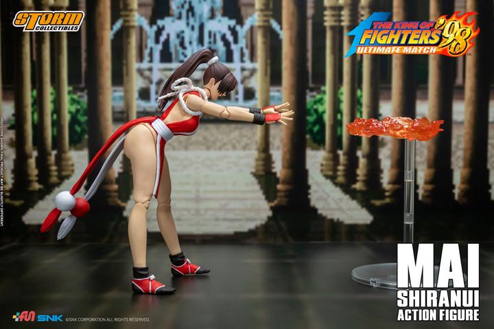 Actual product image Storm Collectibles King of Fighters '98: Ultimate Match Action Figure 1/12 Mai Shiranui 18 cm