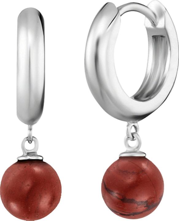 Immagine prodotto Engelsrufer Orecchini tondi in argento con diaspro ERE-RJ-CR (L) (Argento 925)