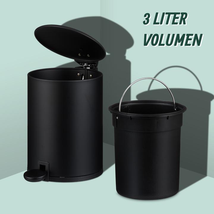 Produktbild Relaxdays Bad-Mülleimer (3 l)