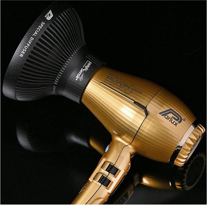 Actual product image Parlux Hairdryer Alyon Ionic, gold with Magic Sense