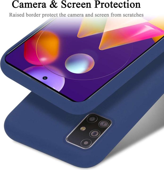 Immagine prodotto Cadorabo Custodia per Samsung Galaxy M31s TPU Liquid Silicone Case (Samsung Galaxy M31s)