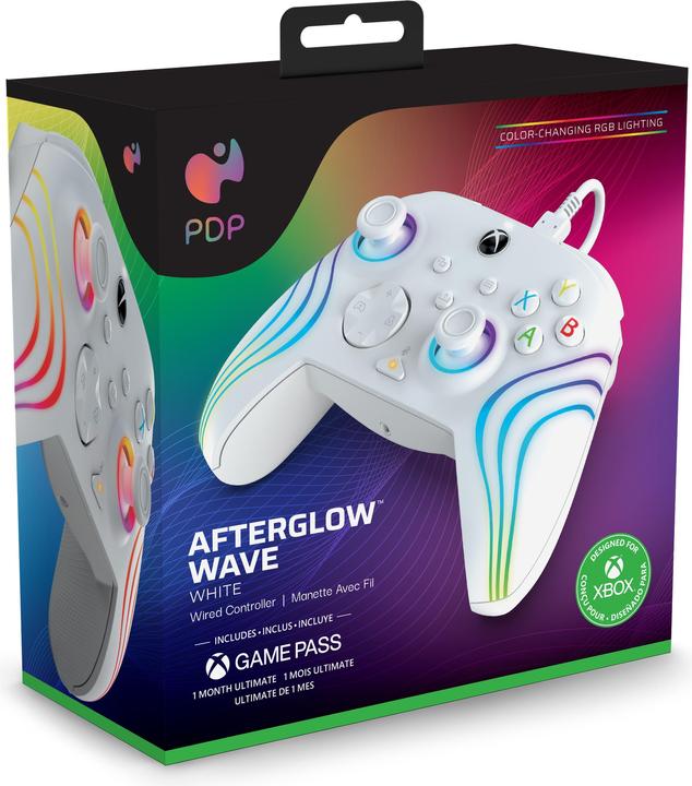 Image du produit PDP AFTERGLOW WAVE - Contrôleur filaire (PC, Xbox Series X, Xbox Series S)