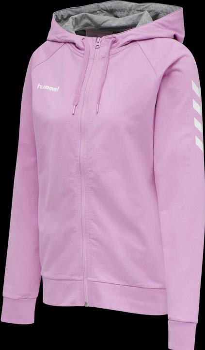 Actual product image hummel Go Cotton Zip Hoodie Woman (XS)
