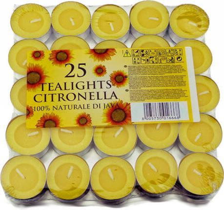 Actual product image Balthasar Citronella tea lights (25 pcs.)
