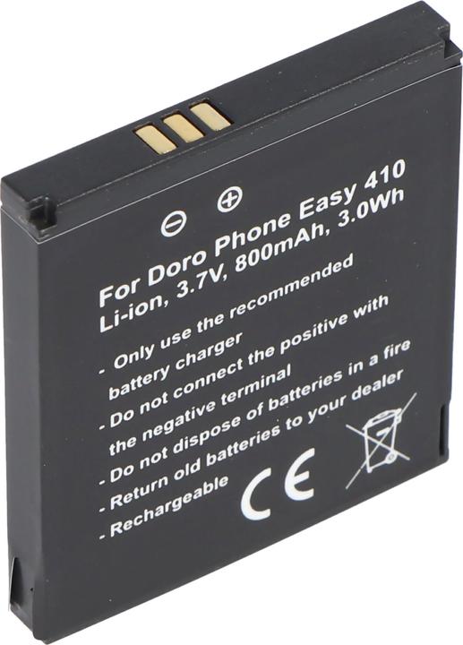 Image du produit Doro Akku PhoneEasy 410, Phone Easy 610, SHELL01A Care Clamshell