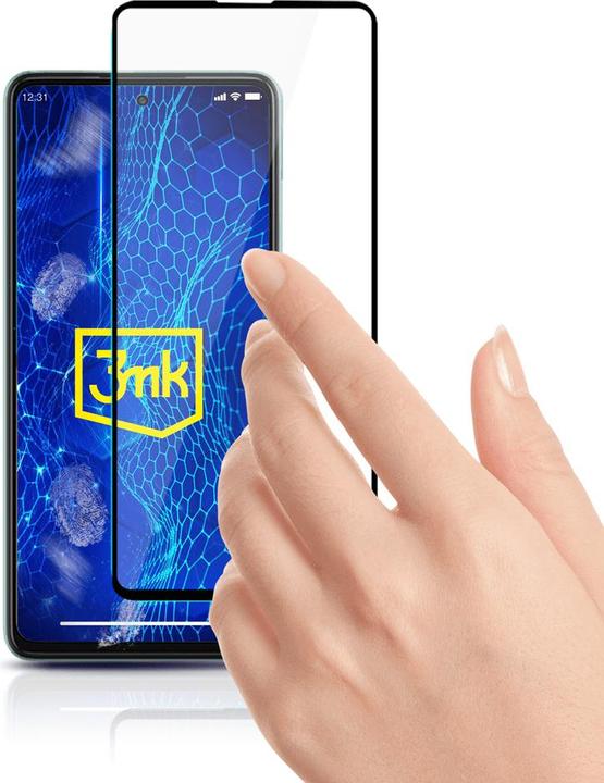 Actual product image 3MK Hardglass Max Lite screen protector (1 Piece, Samsung Galaxy A52, Samsung Galaxy A52 5G, Samsung Galaxy A52s 5G)