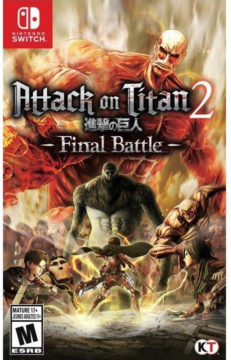 Produktbild Koei Tecmo Attack on Titan 2: Final Battle (Import) (Switch, Switch Lite, Switch OLED, DE)