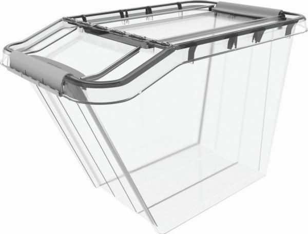 Produktbild Plast team Restposten: Aufbewahrungsbox PROBOX SLANTED, 58 L (58 l)
