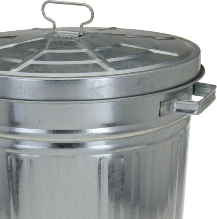 Produktbild Mojawo 55L Oskartonne Aschetonne mit Deckel Mülltonne Abfalleimer (55 l)