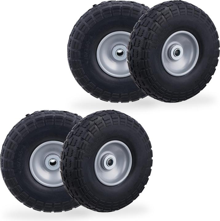 Immagine prodotto Relaxdays 4x ruote-scorta-carro (150 kg)
