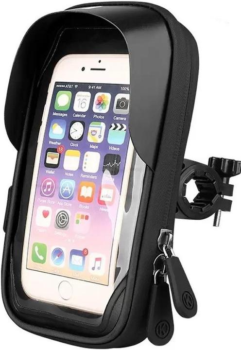 Produktbild PhoneLook Wasserdichtes Smartphone Etui bis zu 6.4 Zoll für Fahrrad & Motorrad Lenker