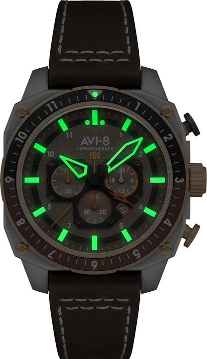 Produktbild AVI-8 AV-4100-05 Hawker Hunter Dual Time (Chronograph)