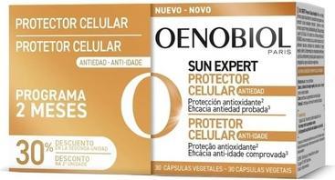 Nutritional values and ingredients Oenobiol Sun Expert Cellular Anti-Aging Protector - 60 Capsules