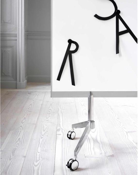 Actual product image Lintex M3 Double Sided Mobile Whiteboard Writing Board (150 x 190 cm)