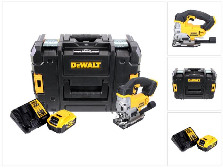 Actual product image DeWalt DCS 331 P1 Battery jigsaw 18 V + 1x battery 5.0 Ah + charger + TSTAK