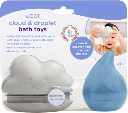 Actual product image Ubbi Cloud and drops