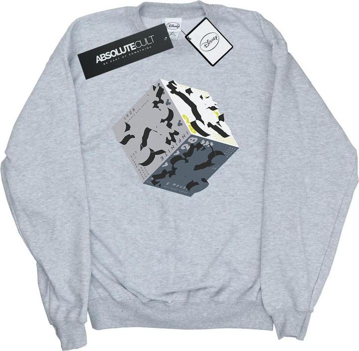 Actual product image Disney Mens Mickey Mouse Cube Sweatshirt (L)