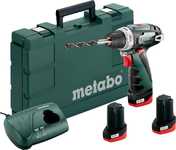Produktbild Metabo PowerMaxx BS Basic Set Akku-Bohrschrauber (Akkubetrieb)