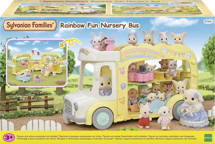 Image du produit Sylvanian Families Rainbow Fun Nursery Bus