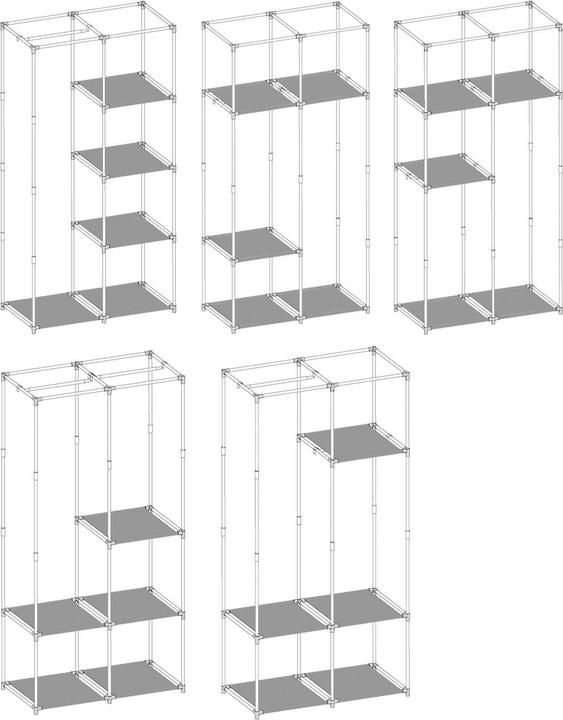 Immagine prodotto IDIMEX Adam (89 x 46 x 169 cm)