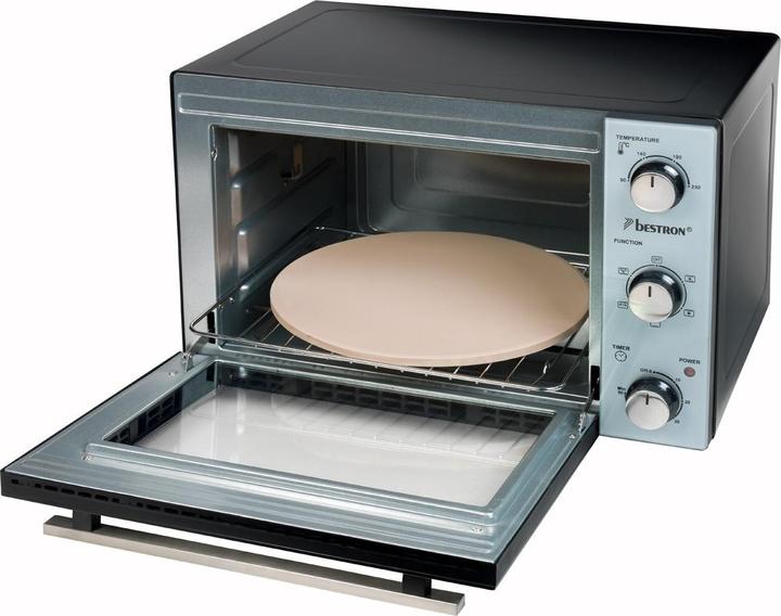 Actual product image Bestron Grill oven with rotating spit, pizza stone and convection function