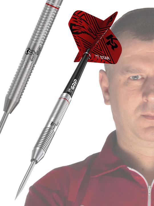 Image du produit Bull's Krzysztof Ratajski Scoremaster fléchettes en acier (24 g)