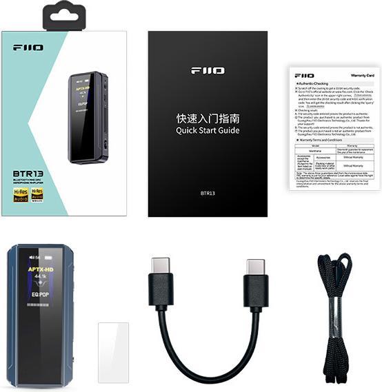 Actual product image FiiO BTR13 (Tone control, Display, USB-DAC, Microphones, Bluetooth)
