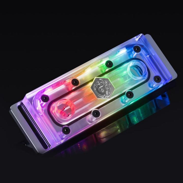 Actual product image Bitspower Memory cooler, ARGB - transparent 4-pack