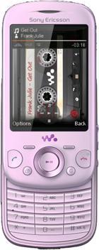Actual product image Sony Ericsson Zylo - Swing Pink (2.60", 3 Mpx, 3G)