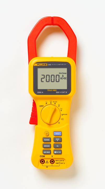 Actual product image Fluke Current clamp, hand multimeter di (CAT III 1000V, CAT IV 600V)